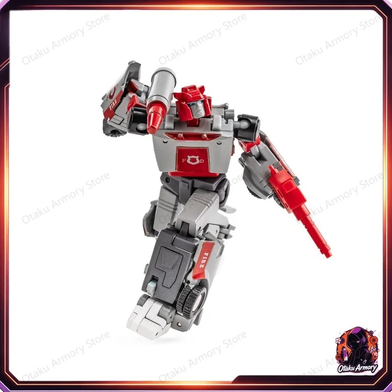 (In-Stock) NewAge NA H42 Red Alert Small Scale Transformable Action Figure 8cm Hobby Collectible for Display