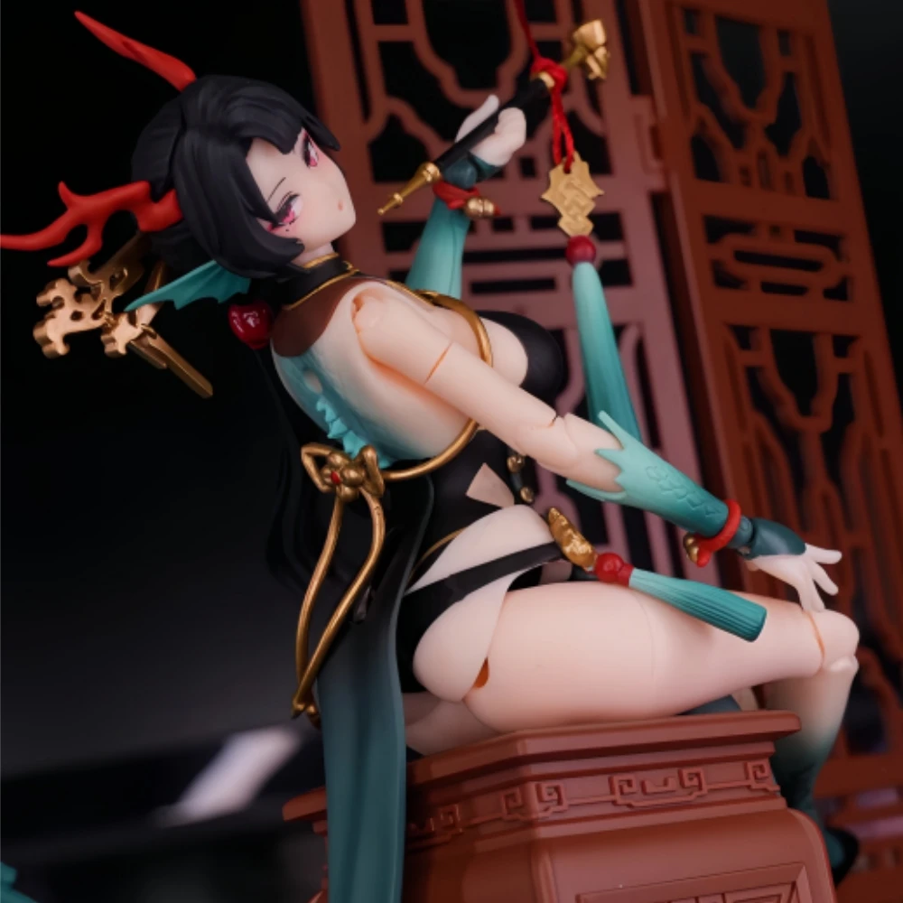 Cangwan Pavilion Cang-toys Small Green Dragon  Longevity  1/12 Anime Figure Model Movable Finished Machine Girl Figures