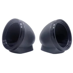 2PCS Car audio conversion Treble bracket Instrument console central control of the 1.5 2 inch treble base Treble bracket housing