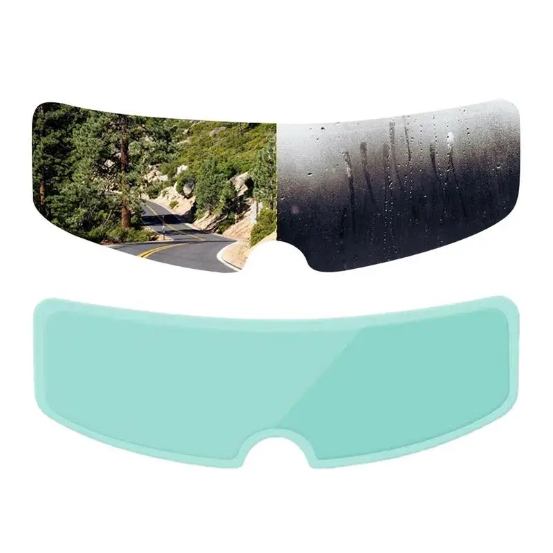 Motorcycle Anti Fog Rain Proof Film Visor Film Anti Fog Rain Shield Universal Anti Fog Rain Resistant Shield Film Long Lasting