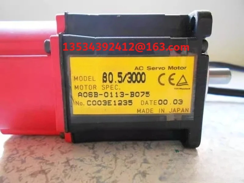 

For FANUC A06B-0113-B075 AC Servo Motor A06B-0113-B075 Used