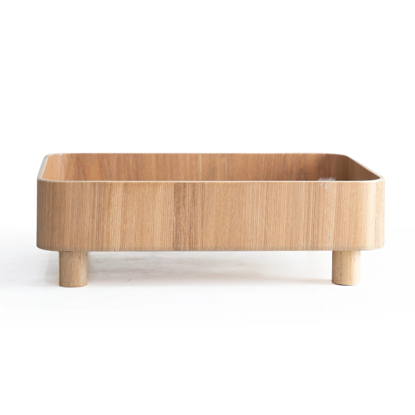 Manufacturer custom wholesale rectangular pet furniture comfortable wooden sofa beds suitable for cats