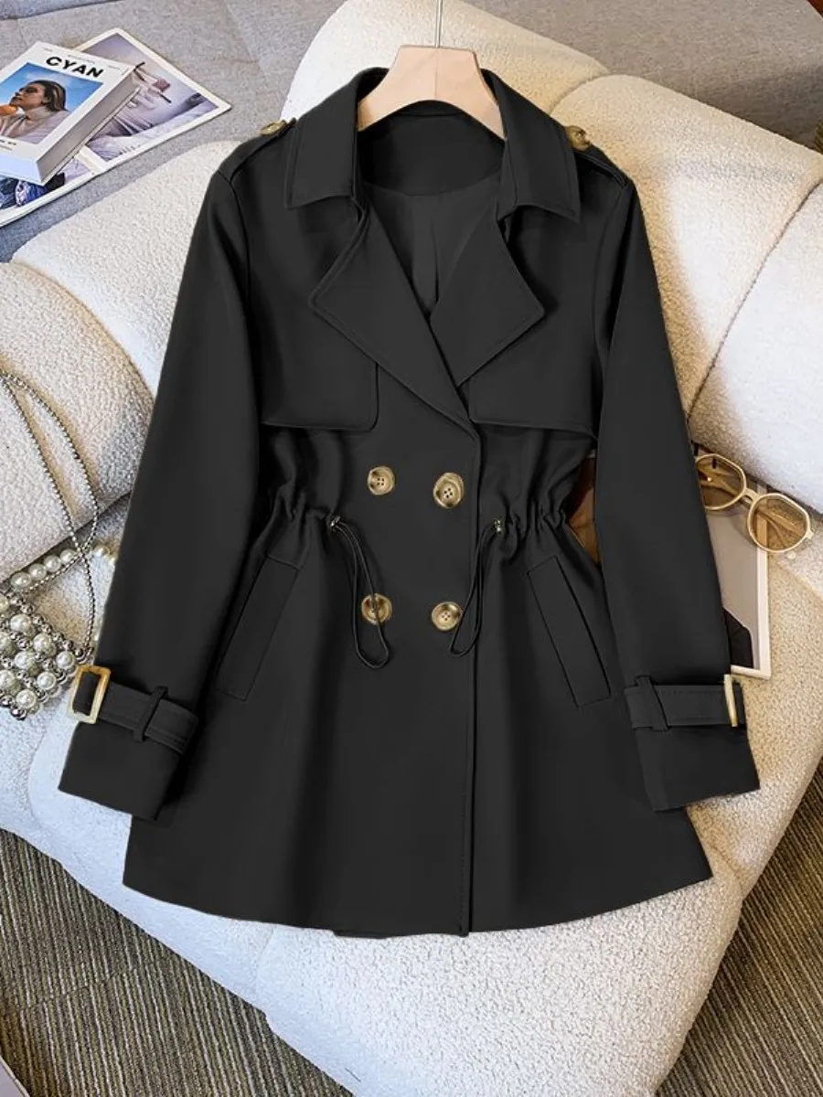 

Spring 2026 Men's Slim Fit Double Breasted Coat Jacket Long Style Fashionable British Style Multi Piece Set Yang Jing HFmU1Ali