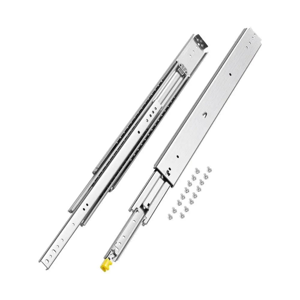 

Full Extension Ball Bearing Drawer Slides 16 to 60 Inch Heavy Duty Slide Rails 1 Pair for Smooth Gliding Storage Solutions