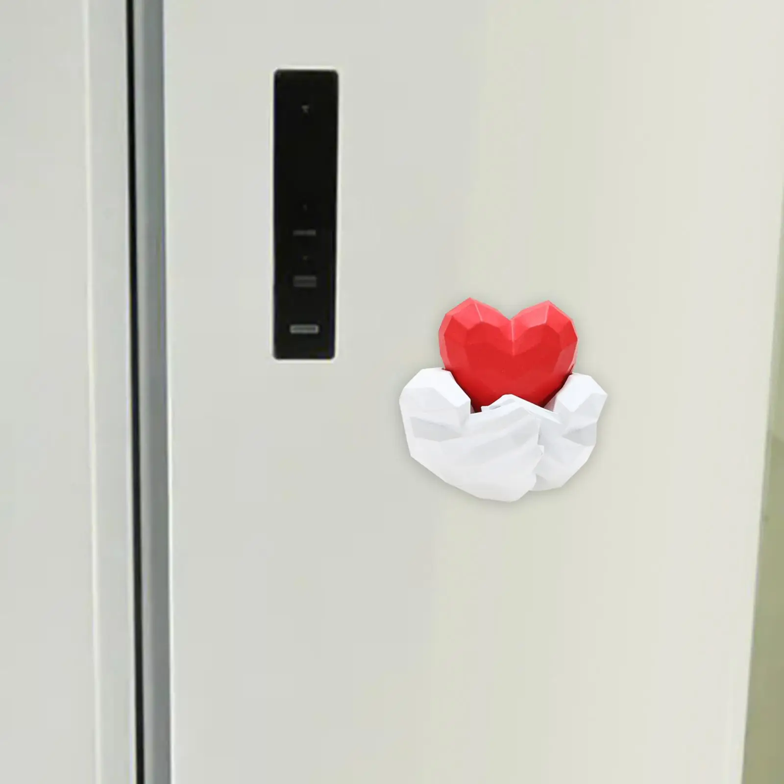 Love Refrigerator Magnet 3D Heart Shape Cute Fridge Magnetic Stickers Decal for Cabinet Fridge Office Home Whiteboard Decor