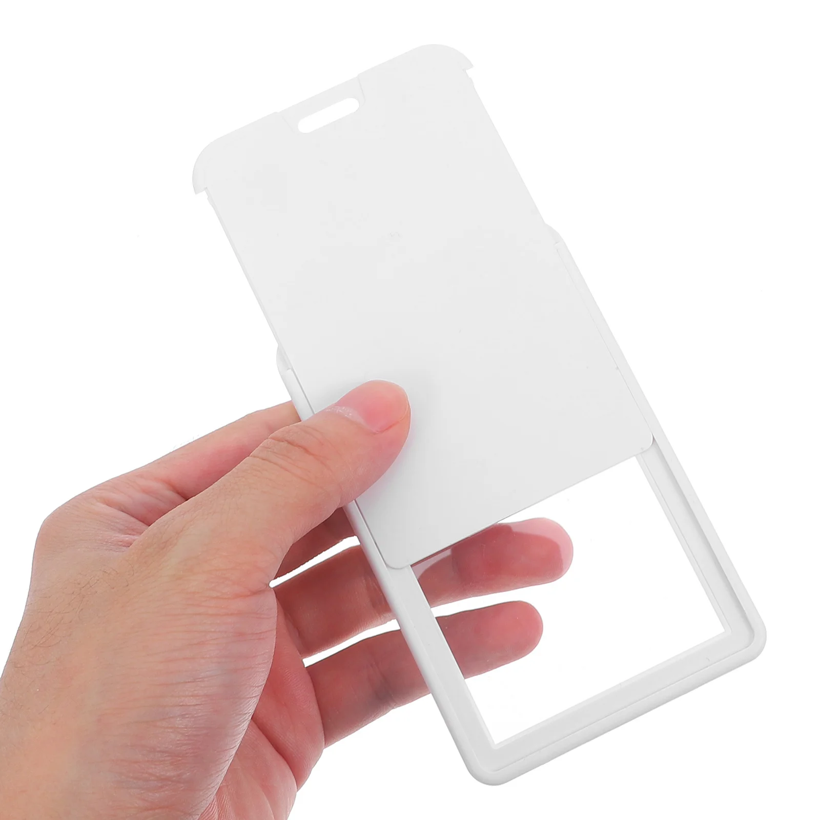 1Set Transparent Card Cover Badge Holder Lanyard Work Id Card Sleeve Protector Clear Sleeve Ideal for Staff Nurses Doctors