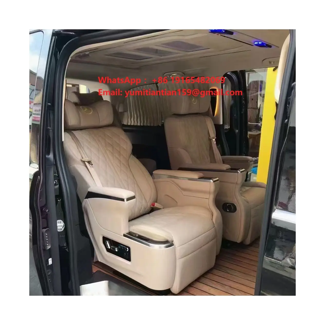 Sprinter High Quality Luxury Customized Adjustable Convertible Van Car Seats
