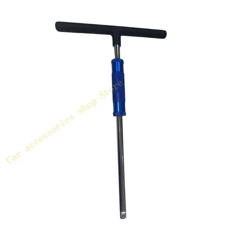 

T21E T Handle Wrench,3/8-Inch Drive T Handle Socket Driver, 3/8'' T-Handle Socket Wrench T-Types Socket Wrench For Auto Bike