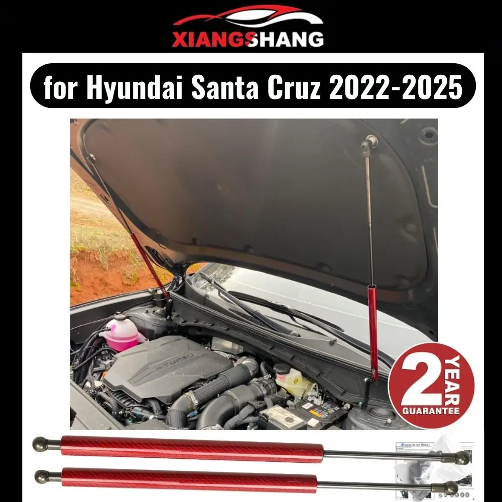 Hood Damper for Hyundai Santa Cruz 2022-2025 Gas Strut Lift Support Front Bonnet Modify Gas Springs Shock