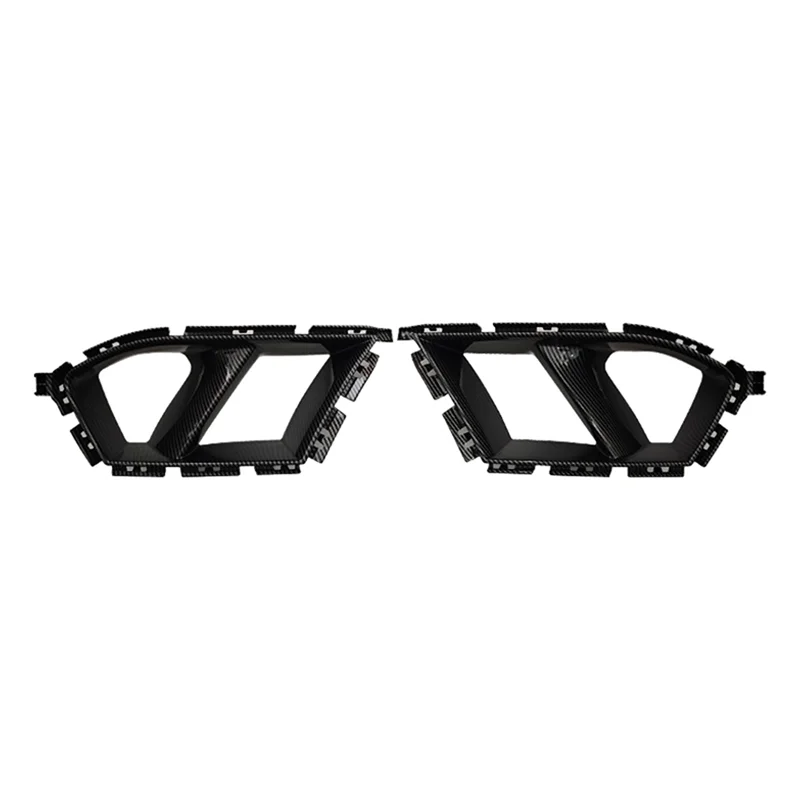 

Unique Front Bumper Side Air Vent Trim For BMW G80 M3 G82 G83 M4 2021-2024 Fog Light Lamp Hood Intake Frame Cover Grille