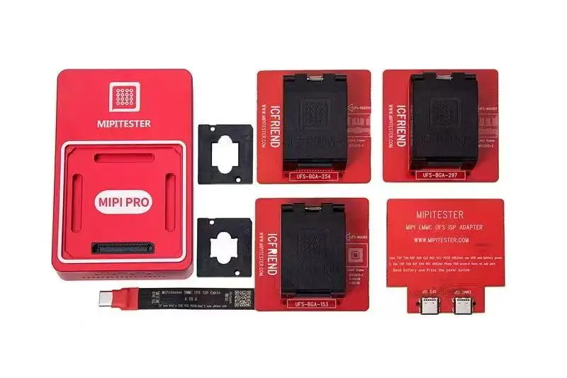 

MiPi Pro Box с адаптером 254 и 153 и 297 и адаптером ISP и кабелем ISP (упрощенная версия)