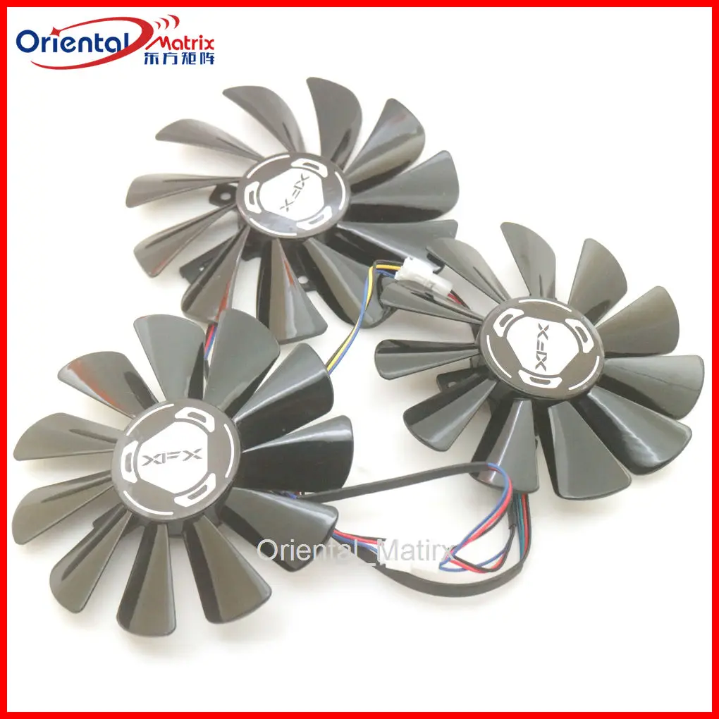 

CF1010U12S 12V 0.45A 95mm 85mm 4Pin For XFX RX5700XT 5700 5600XT THICC III PRO Graphics Card VGA Cooler Fan