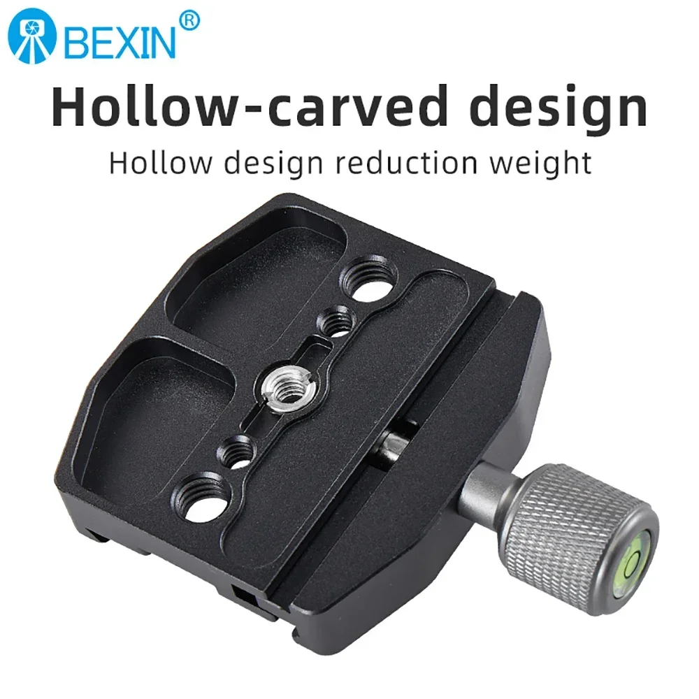 BEXIN 70mm Camera Clamp Quick Release Clamp Tripod Ball Head Mount Adapter Portable Stand Clamp Compatible with Arca Swiss Plate