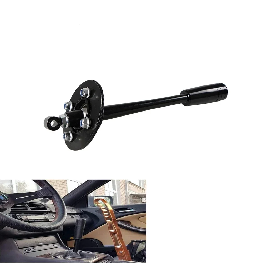 Drift Tuning Adjustable Short Shifter Lever With Knob For BMW E30 E36 E39 Z3 Gear Transmission 265mm Black Aluminum SK-1001