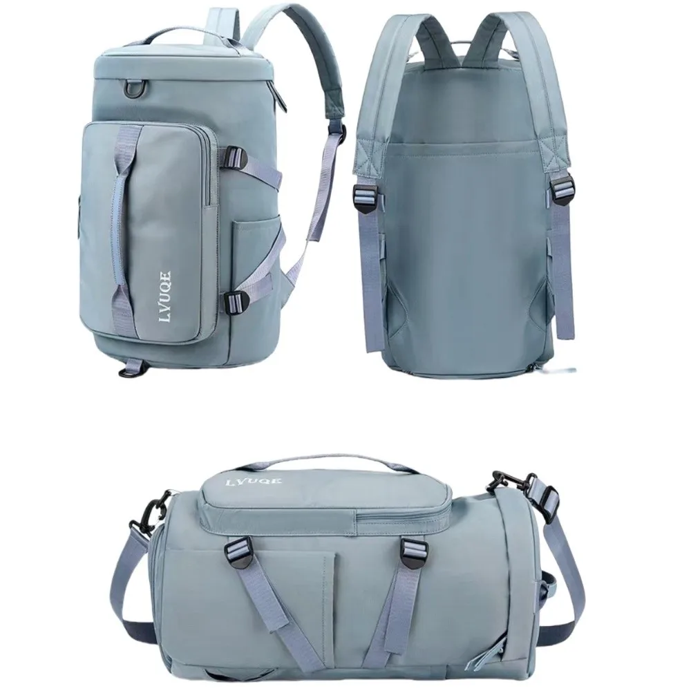Simple Large Capacity Travel Backpack Lightweight Gym Sports Fitness Bag Waterproof Leisure Duffle Bag Unisex