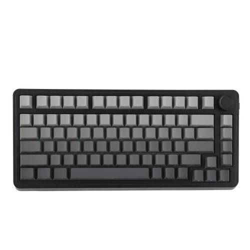 EPOMAKER EA75 75% Diseño QWERTY de EE. UU. Teclado mecánico inalámbrico con cable/2,4 GHz/Bluetooth montado en junta intercambiable en caliente retroiluminación RGB