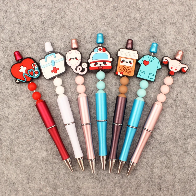 Cartoon DIY Ballpoint Pen School Hospital Student Nurse Ball Pen