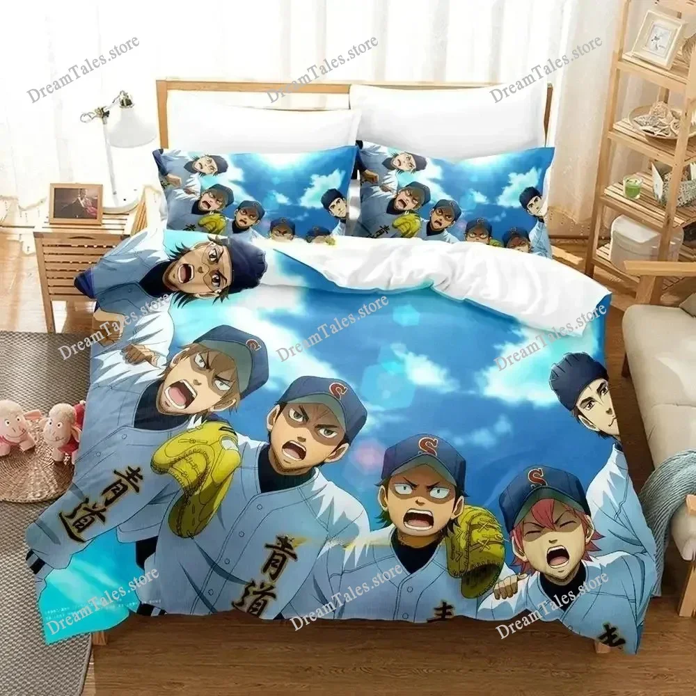 

Ace of Diamond Cartoon Poster Sheets Quilt Covers Bedding Dormitory Sheets Bedding Set Soft Warm Bedding Set Home Textileextile