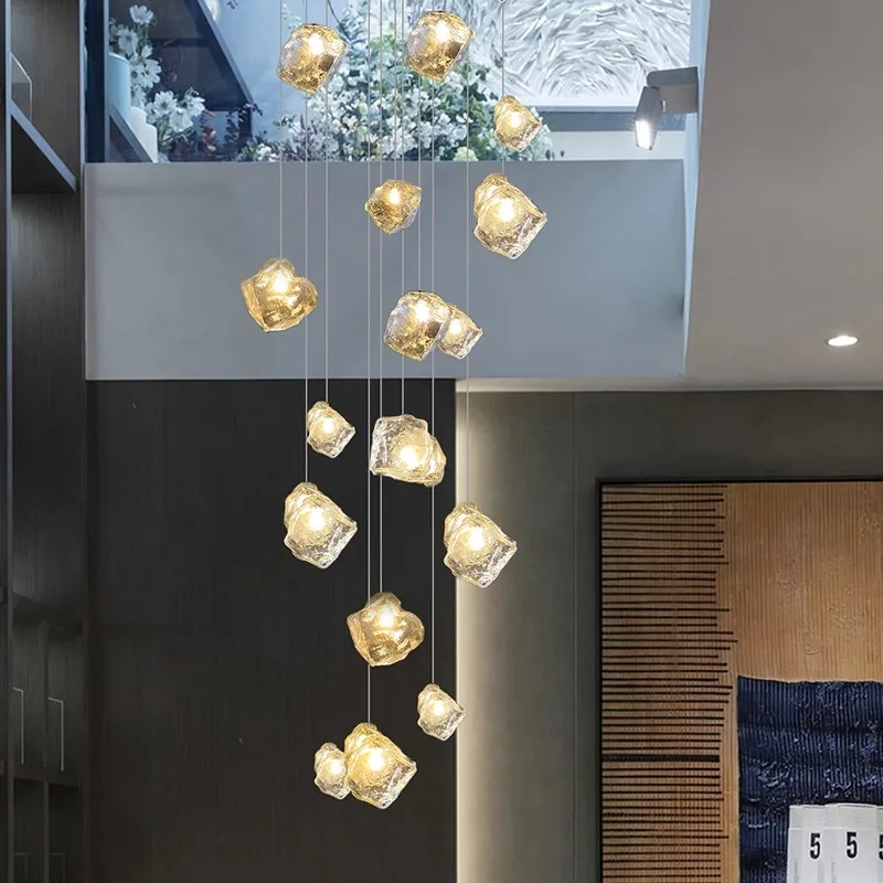 Decoración del hogar: lámpara de pasillo, lámpara de escalera, equipo de iluminación interior, luces de techo, iluminación interior de moda f