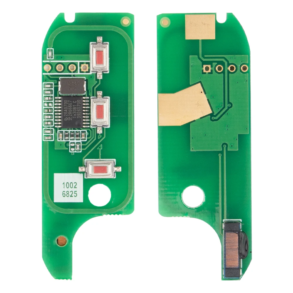 10pcs/lot PCB For Fiat MPV Bravo 500 Doblo Qubo Grande Punto Dodge Ram 433Mhz ID46 Chip Delphi Marelli BSI System LTQF12AM433TX