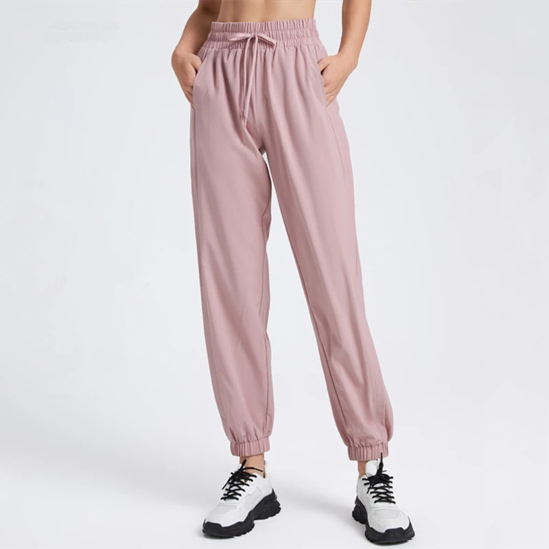 Women Loose Sport Pants High Waist Yoga Harem Pant Wide Leg Running Trousers Quick Dry Oversized Gym Fitness Sweatpants Female