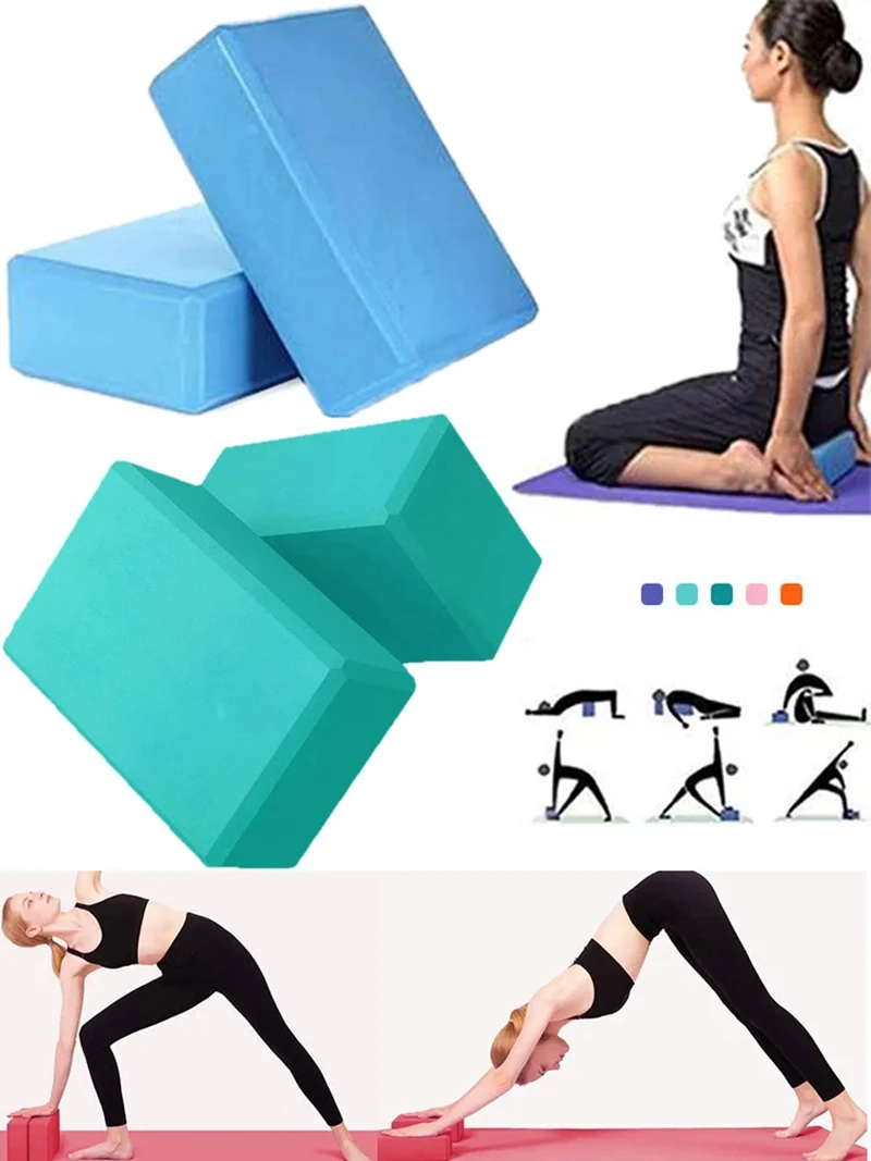1 Stück Yoga-Block, Schaumstoff-Block für das Fitnessstudio, Pilates-Trainingsgerät, Trainingsmatte, Sport-Yoga-Zubehör, Trainingsgerät für zu Hause. – Detail 6