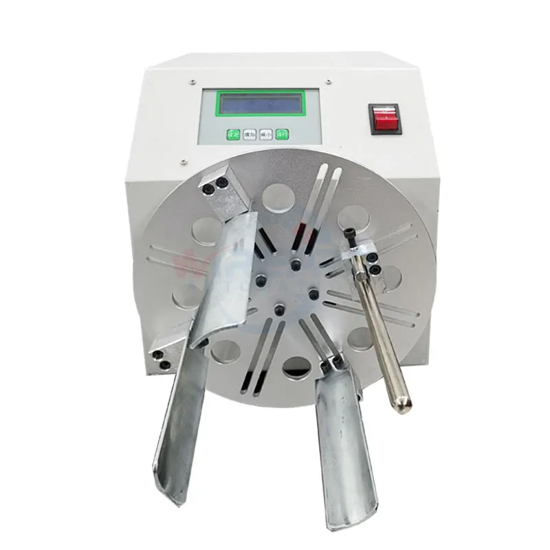 

Small Tube Coiling Machine Cable Wire Coiler Rolling Wire Rope Coil Winder Machine