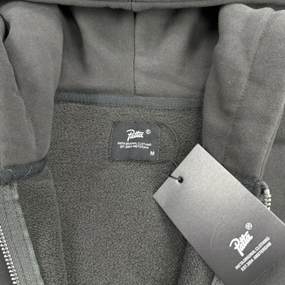 باتا شعار مطبوعة سترة سستة هوديي الرجال النساء النسيج الثقيل مقنعين السترة