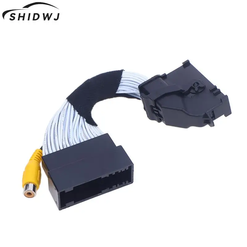 

Car Navigation System Reversing Rear View Camera Adapter Cables Harness For Ford SYNC 1 2 3 Camera Input Adapter RCA For Lincoln