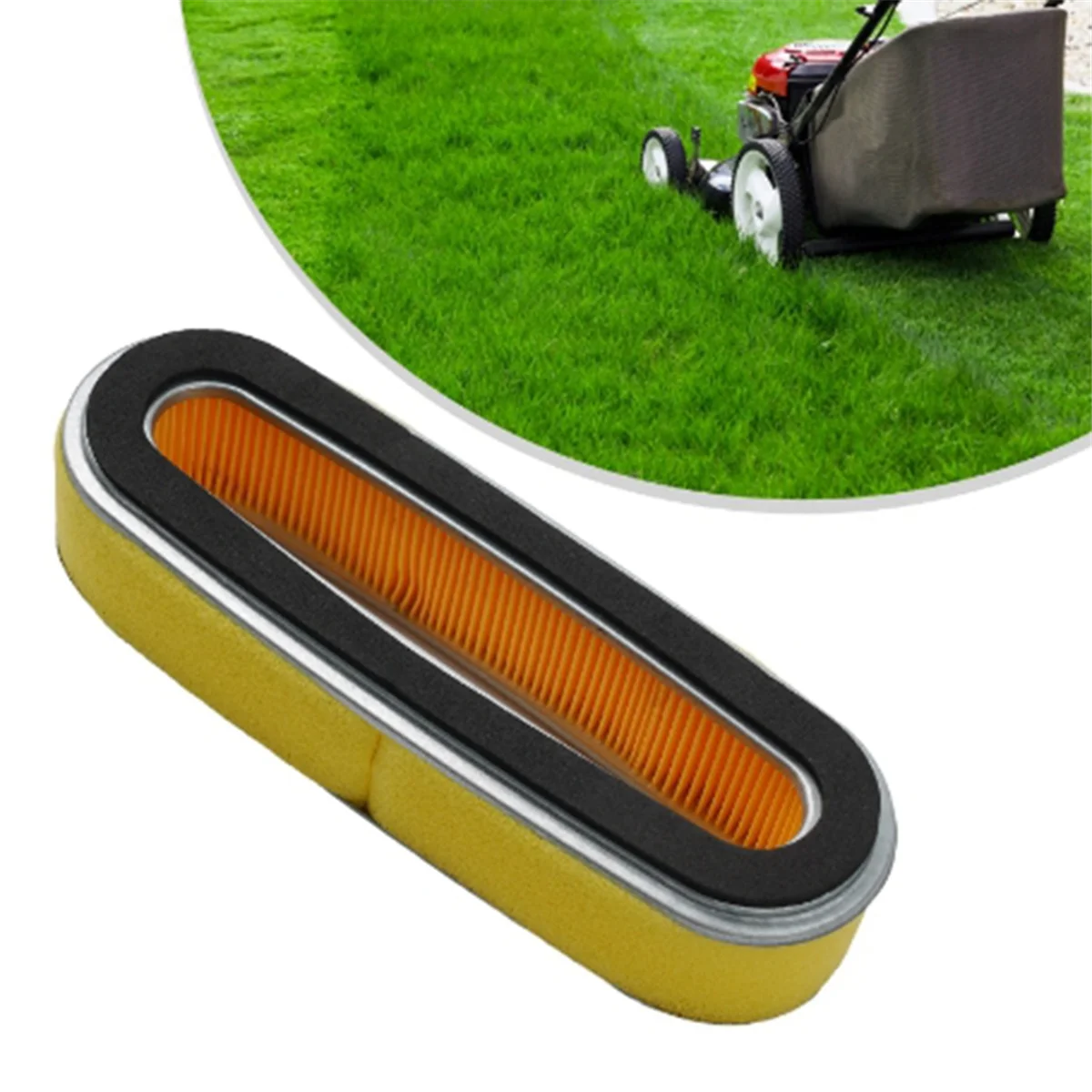 2Pcs Air Filter for Honda HR194 HR214 HRA214 HR1950 HR2150 HRA2150 GXV120 Engine Lawn Mower Accessory Replacement Garden