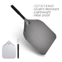 12 13 14 Bread Peel Long Handle Super smooth edge Paddle Lightweight Pizza Turning Outdoor Oven Accessories