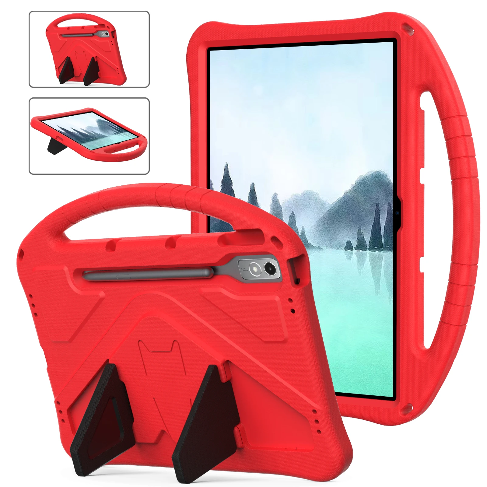 For Lenovo Tab M8 4th 2024 4rd Gen TB-300FU 300XU 2023 Tablet case Non-toxic EVA Foam Shockproof Stand tablet cover for kids