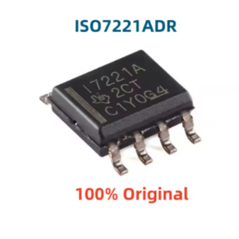 10PCS ISO7720DR ISO7221ADR ISO7710FDR Original Digital Isolator SOIC8 SMD Single Dual Channel High Speed Reinforced Isolation IC