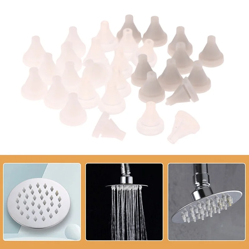 

Top Spray Silicone Rubber Replacement Nozzles, Pack of 50 Water Outlet