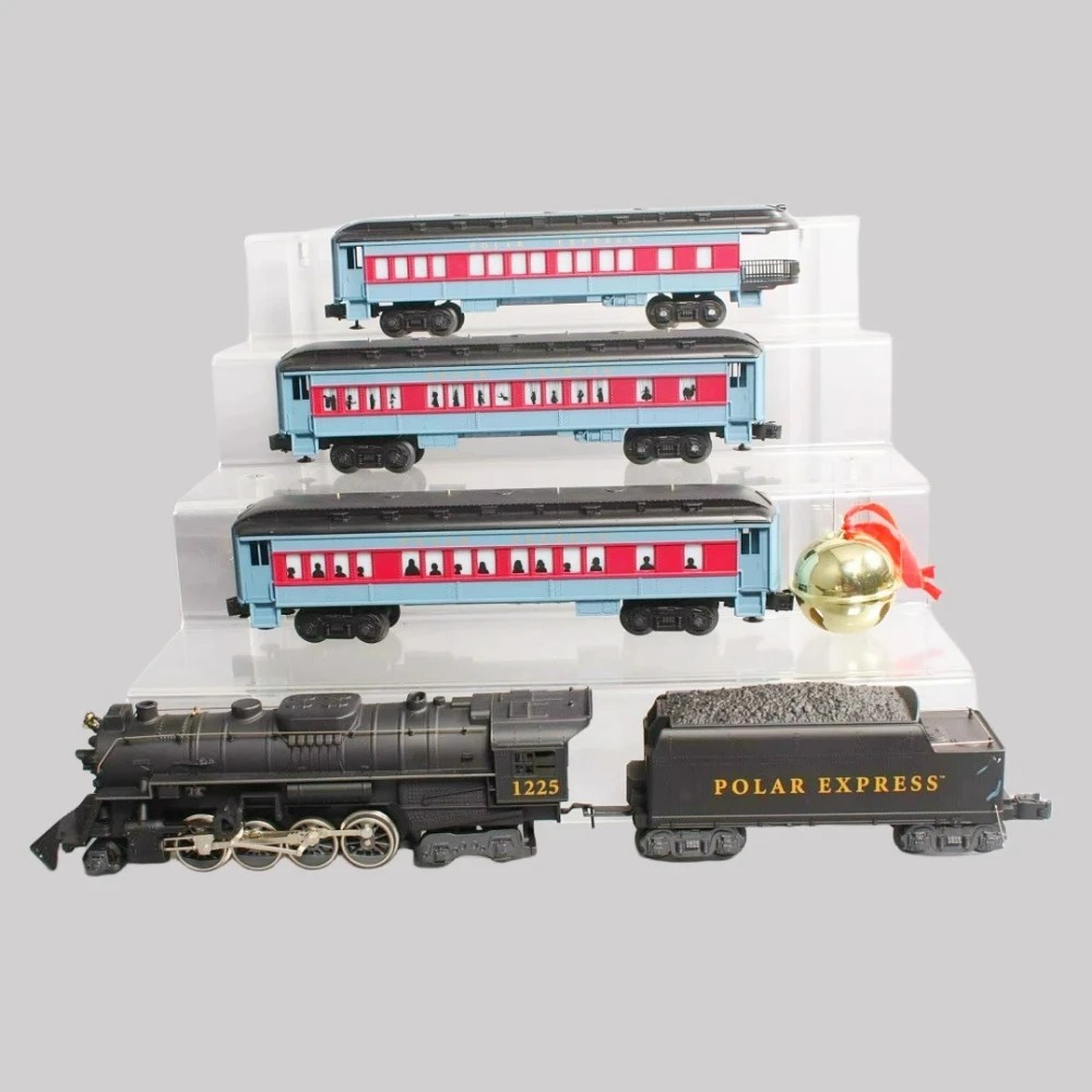 Modelo de tren Control remoto Steam Retro Set Polar Express Train Toy Dos juegos de tren opcionales para niños y niñas Regalos de cumpleaños