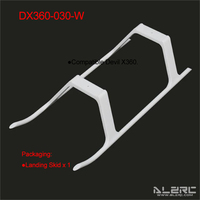 ALZRC - Devil X360 Helicopter Spare Parts Landing Skid Canopy Main Rotor Holder