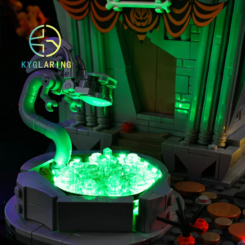 Kyglaring Light Kit For 21351 Tim Burton's The Nightmare Before Christmas Building Blocks LED Kit Toys (NOT Include the Model)