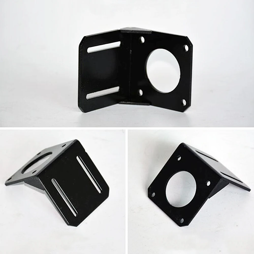Supporti motore Base 42mm 57mm per Nema23 Nema17 Motore passo-passo Staffa metallica per parti di uso della macchina da taglio per incisione del router CNC fai da te