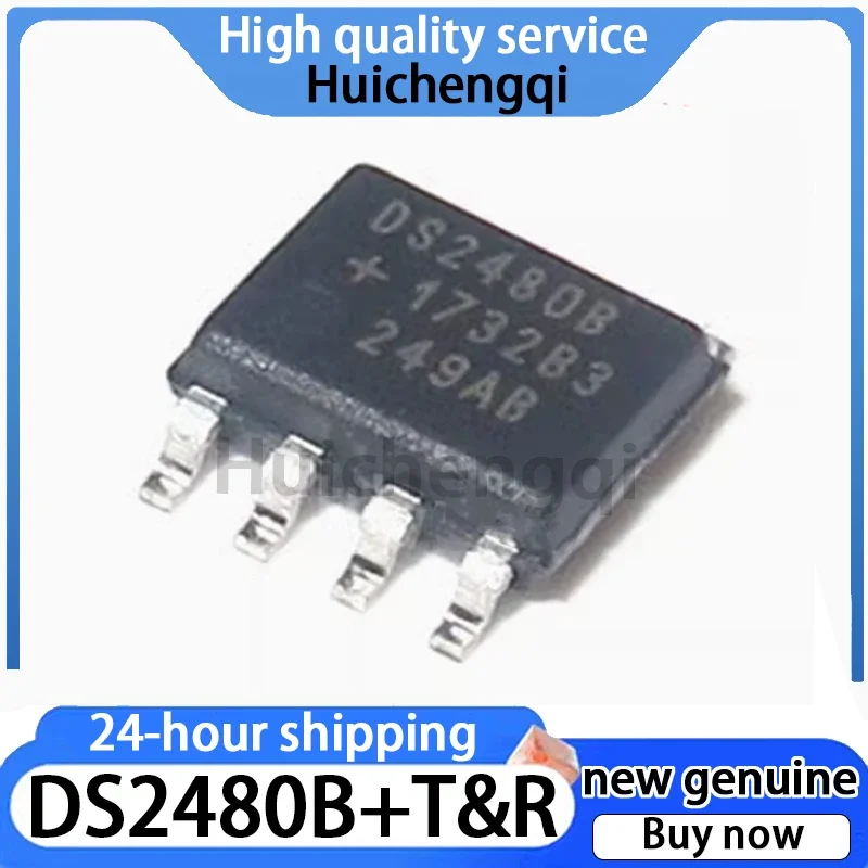 1PCS Genuine DS2480B+T&R Package SOIC-8 Serial To 1-Wire Line Driver