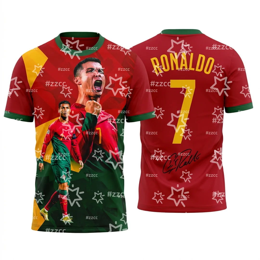 Ronaldo Portugal Team Football Jersey