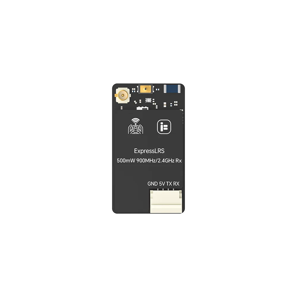 جهاز استقبال iFlight ExpressLRS ELRS ثنائي النطاق 100 ميجاوات / 500 ميجاوات Dualband RX / 100 ميجاوات ثنائي النطاق RX / هوائي DualBand RX لـ FPV