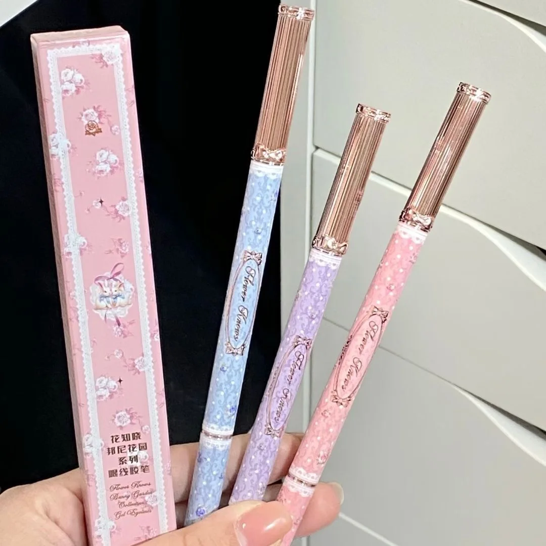 

Гелевый карандаш для глаз Flowerknows, водостойкий, стойкий, легко растушевывается, матовый макияж для глаз в стиле Bunny Garden, держится до 36 часов.