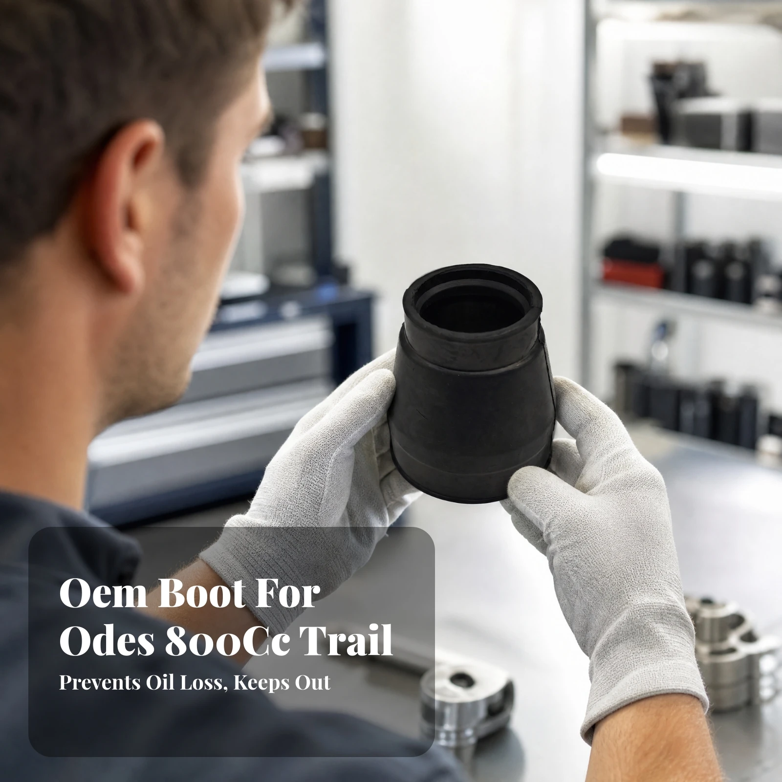 ATV Part Flexible ODES RM800 Driveshaft Boot Front Driveshaft Boot Sleek for ATV Mechanics, Drivetrain Repair