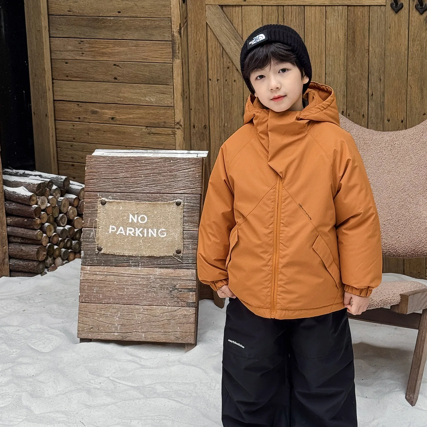 

Детская зимняя теплая утепленная пуховая куртка с капюшоном, ветрозащитная верхняя одежда, детское пальто для холодной погоды для мальчиков и девочек, весна-зима