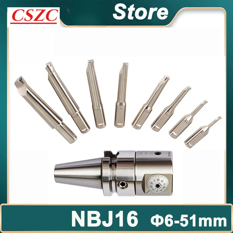 

NBJ16 Boring Tool Set BT30 BT40 BT50 NT30 NT40 R8 MTA MTB NBJ16 SK40 C20 HSK63A CNC Boring Machine Boring Cutter Tool Holde