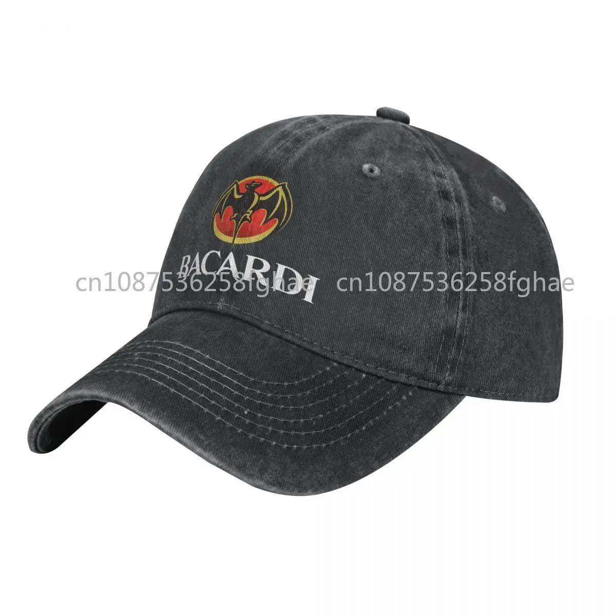 Bacardi-gorra de béisbol de algodón para hombre, gorro ajustable, informal, a la moda, para conductor de camión