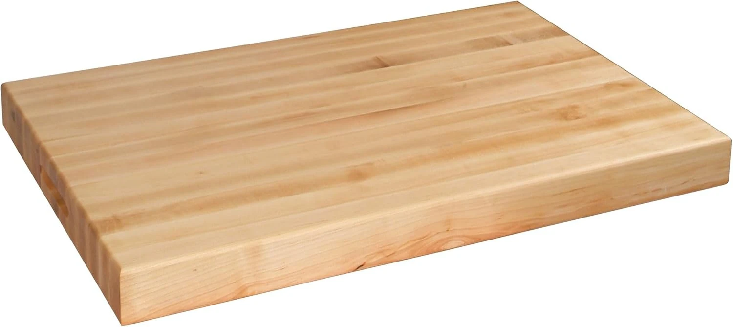 

Maple Wood End Grain Cutting Board for Kitchen Prep, 30" x 23" x 2.25"