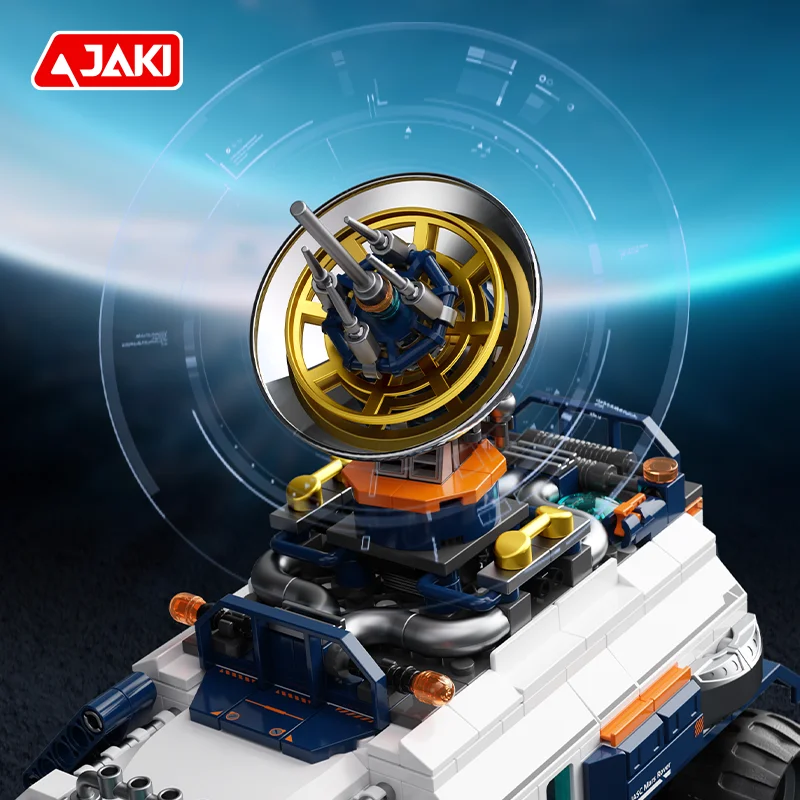 CK002 Exploration series Dawn Interplanetary exploration Vehicle collection building blocks for boys and children toy gift