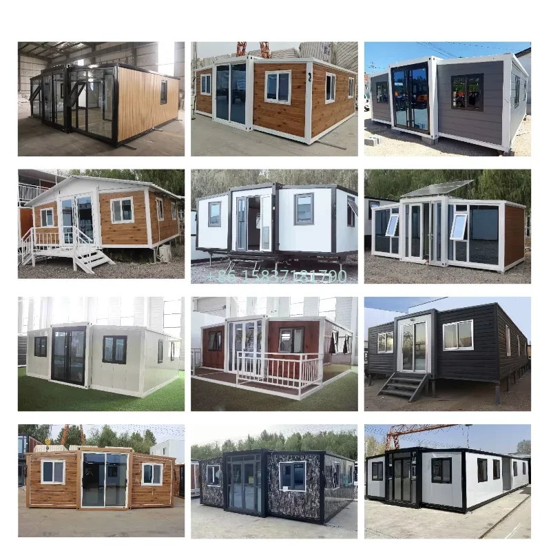 High Quality Container House Customizable Folding House Easily Assembled Container House with Bathroom Flat Pack Home Container