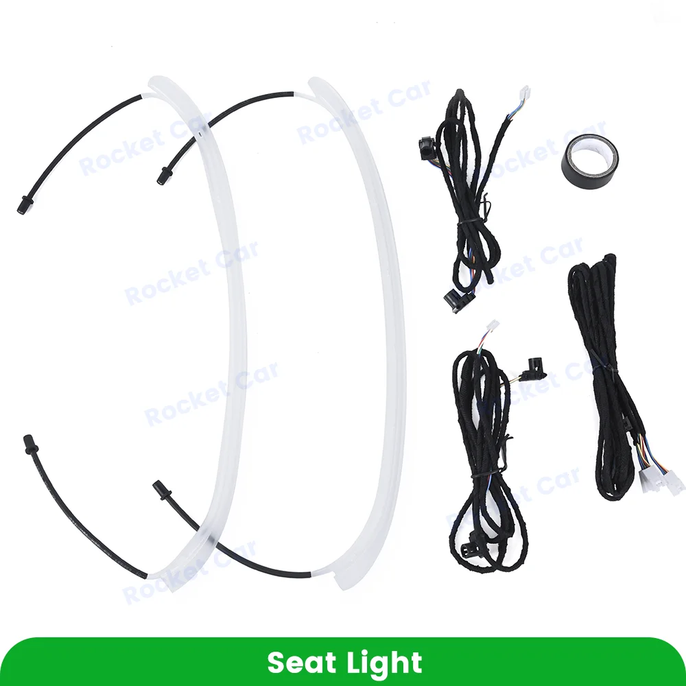64 Farben Lüftungs öffnungen LED Umgebungs licht für Mercedes Benz W177 W247 W118 A/B/Cla/Gla/GLB C-Klasse 4D Lautsprecher Leucht abdeckplatte Lampe